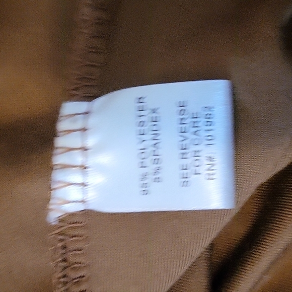 camel brown Open cardigan large - Picture 7 of 8